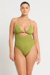 Beaded Fowler One Piece in Herbal Shimmer | bond-eye Australia