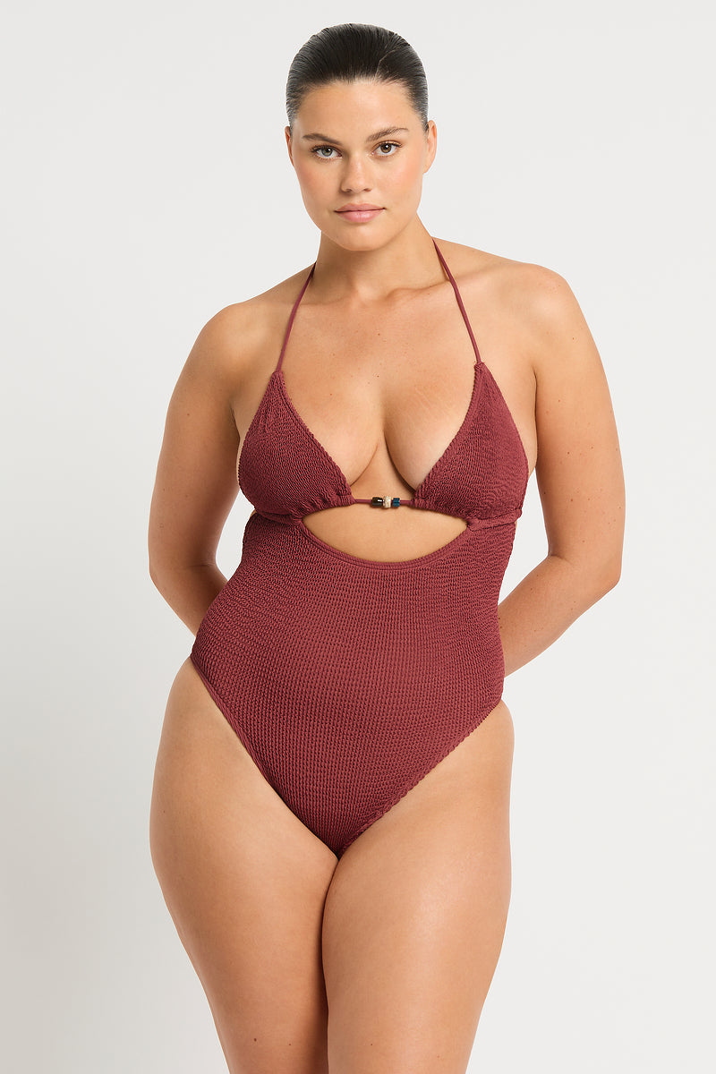 Beaded Fowler One Piece