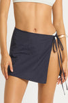 Hazel Wrap Mini Skirt in  | bond-eye Australia