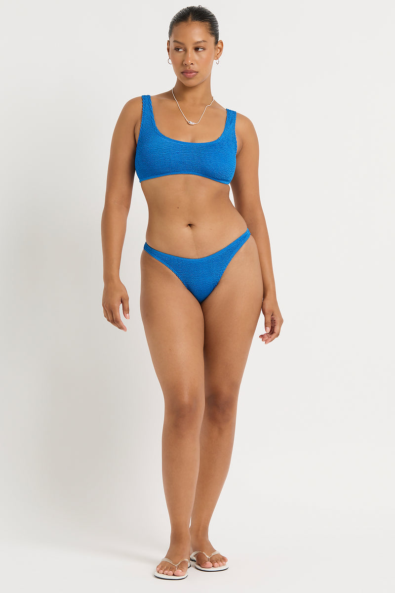 Scene Brief in Blue Topaz - Yaz Front