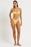 Edwards Crop in Saffron - Nina Front