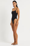 Low Palace One Piece in Black - Nina Side