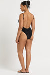 Low Palace One Piece in Black - Yaz Back