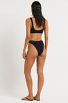 Malibu Crop in Black - Nina Back