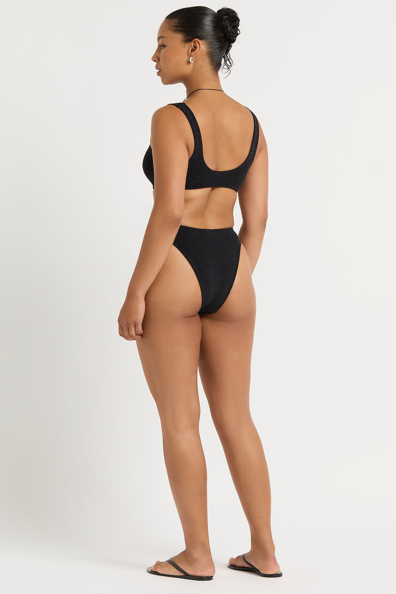 Christy Brief in Black - Yaz Back