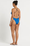 Irsa One Piece in Blue Topaz - Yaz Back