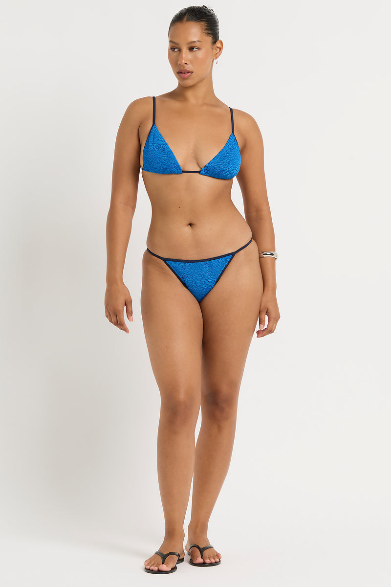 Leighton Brief in Blue Topaz - Yaz Front