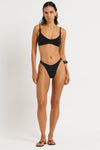 Ring Edwards Crop in Black - Nina Front