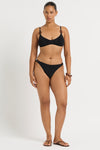 Ring Edwards Crop in Black - Yaz Front