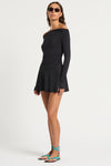 Nixi Long Sleeve Mini Dress in  | bond-eye Australia