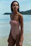 Fane One Piece in Rooibos Stripe | bond-eye Australia